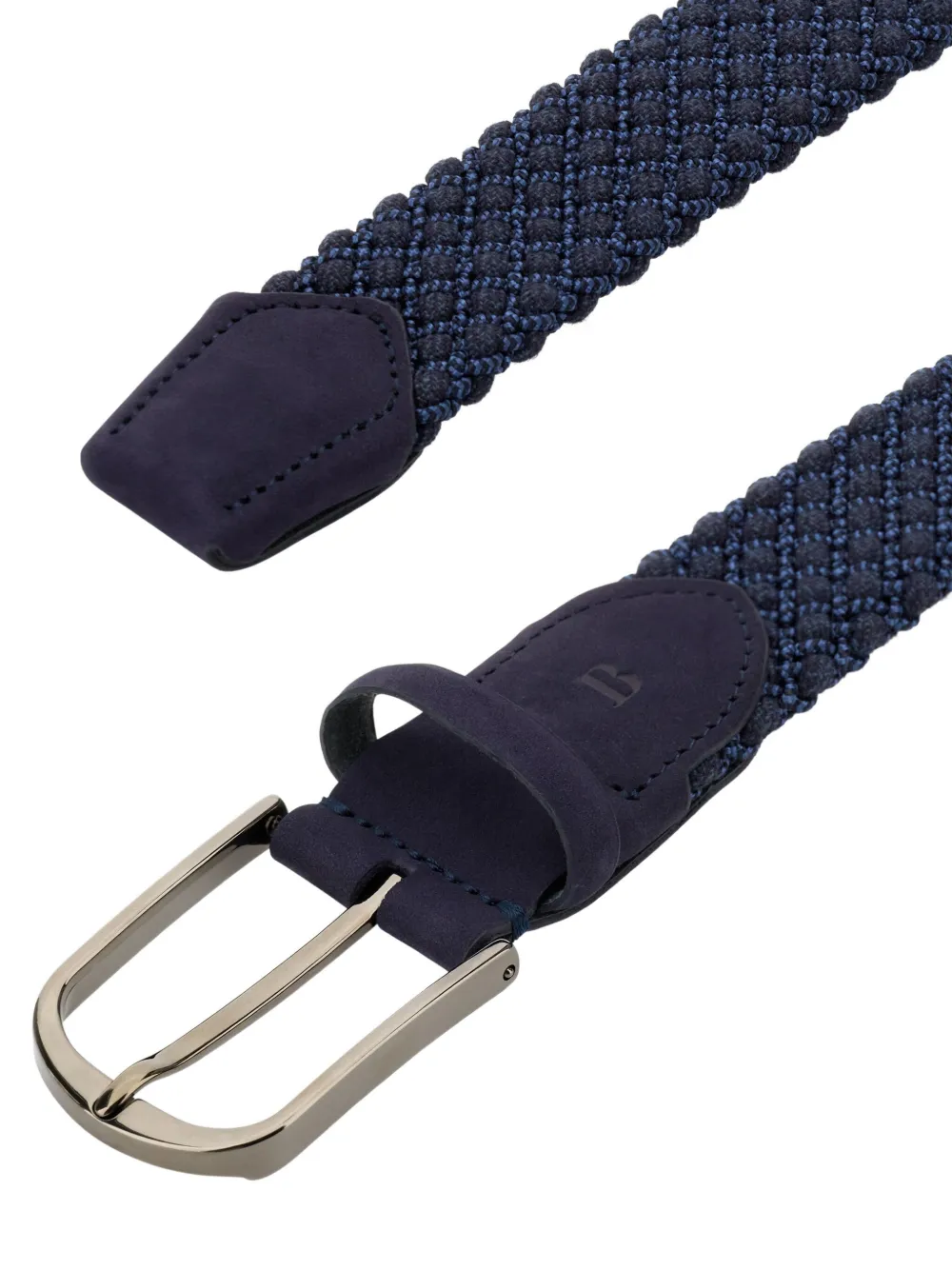 Boggi Milano woven belt - Blauw