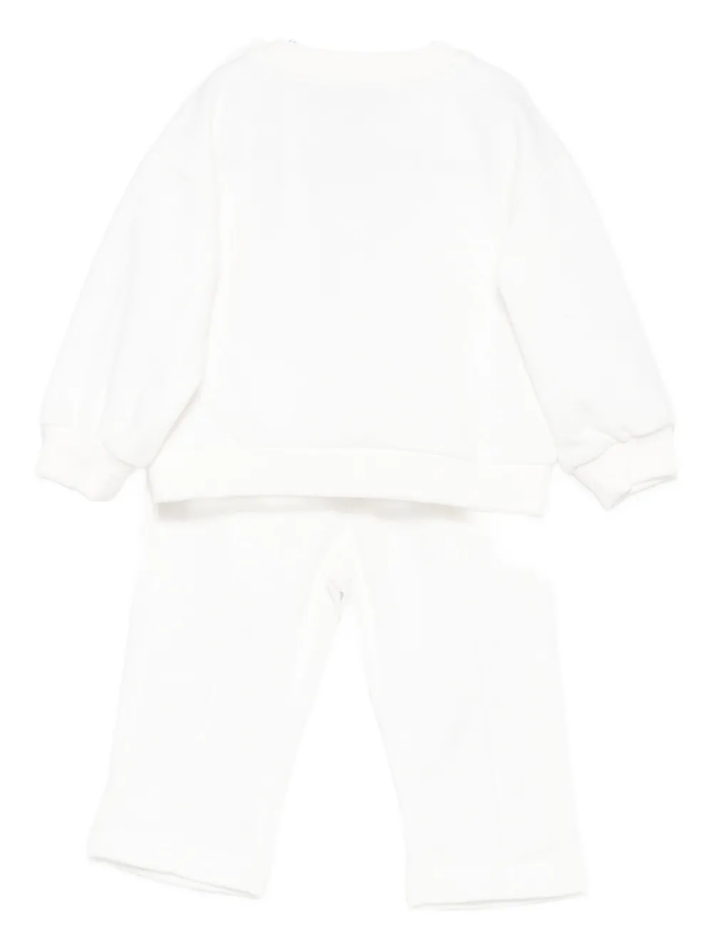 Moschino Teddy-print Tracksuit In White