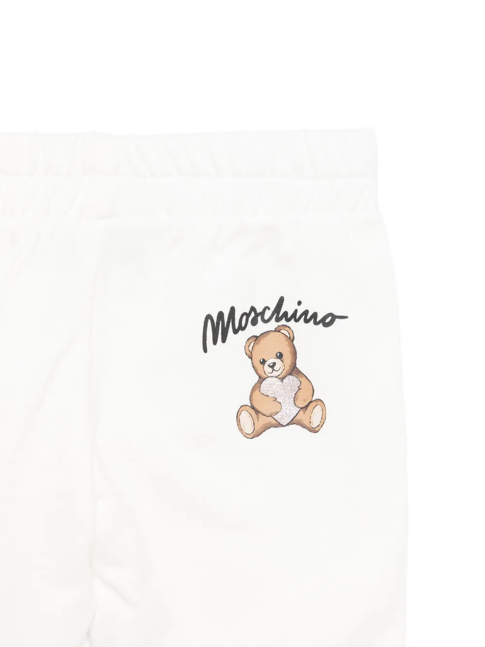 Moschino Kids Trainingspak met teddybeer-print Wit