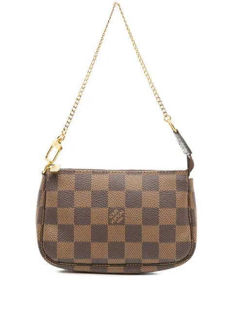 Louis Vuitton Pre-Owned 2020 Damier Ebene Mini Pochette Accessoires handbag