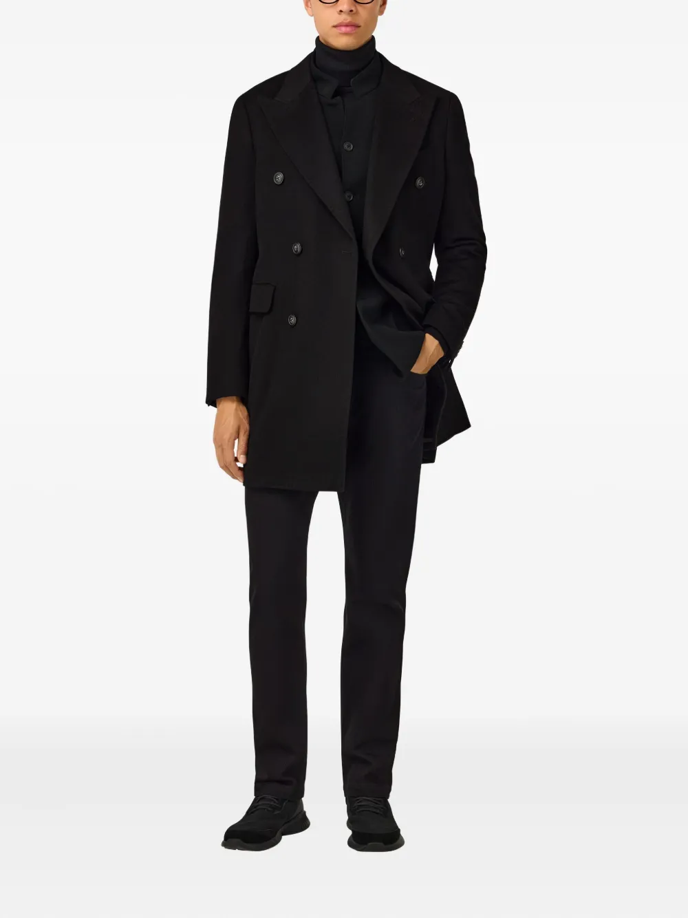 Boggi Milano double-breasted coat | Double Breasted Coats | Image 2