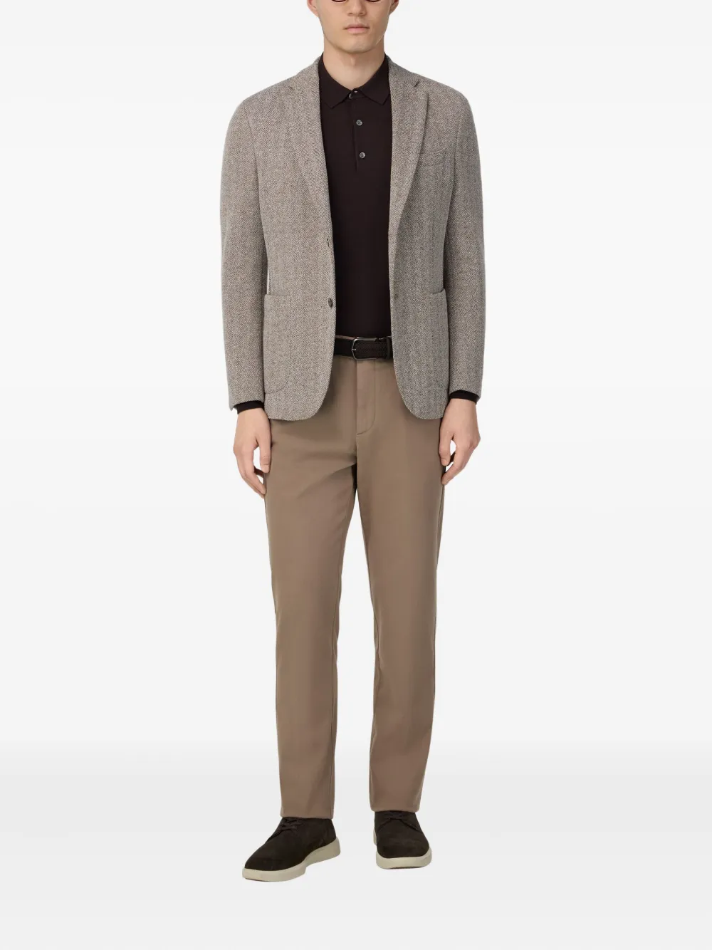 Boggi Milano herringbone blazer | Blazers | Image 2