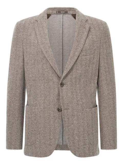 Boggi Milano blazer con motivo pied de poule