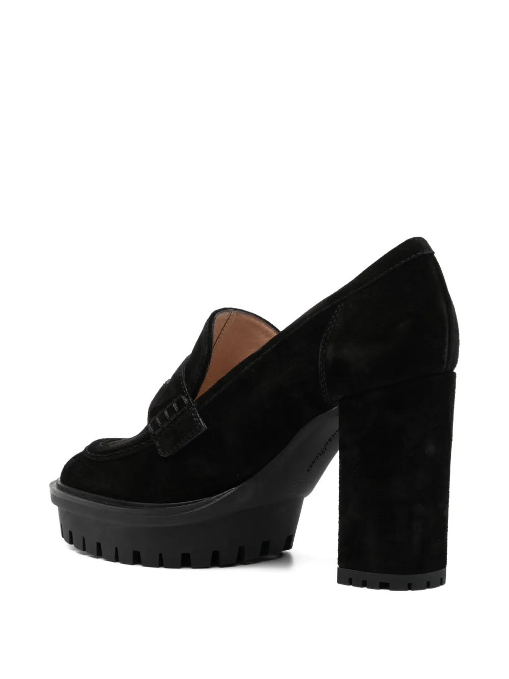 Gianvito Rossi 100mm Suede Pumps In Black