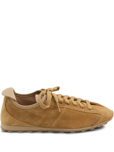 Jacquemus The Tennis embossed-suede low-top sneakers