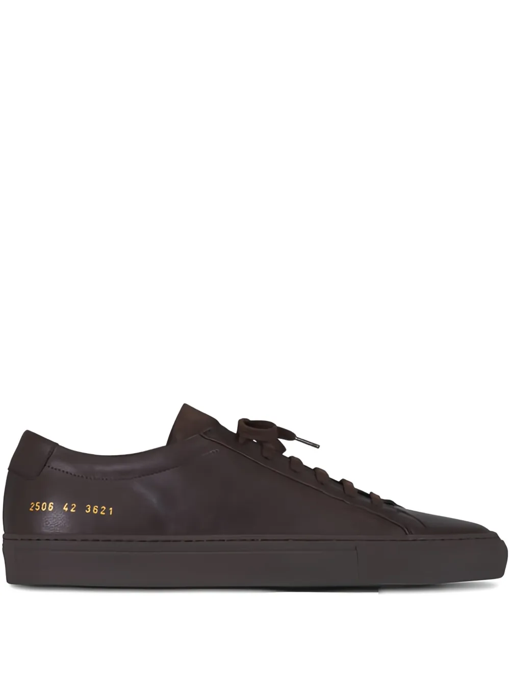 Common Projects leather lace-up sneakers | Brown | Image 1