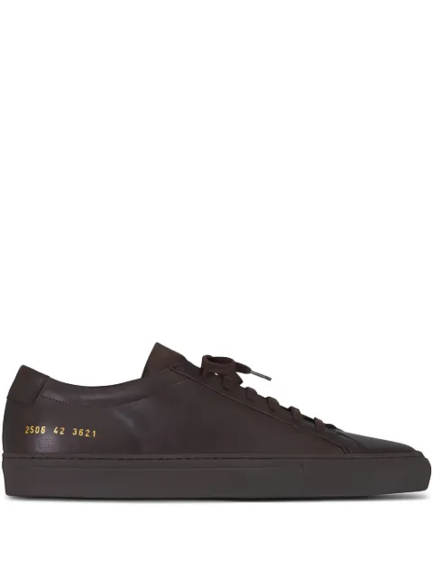 Common Projects tenis de piel con agujetas