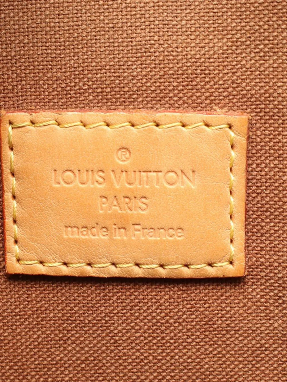 Pre-owned Louis Vuitton 2009 Monogram Cabas Beaubourg Tote Bag In Brown