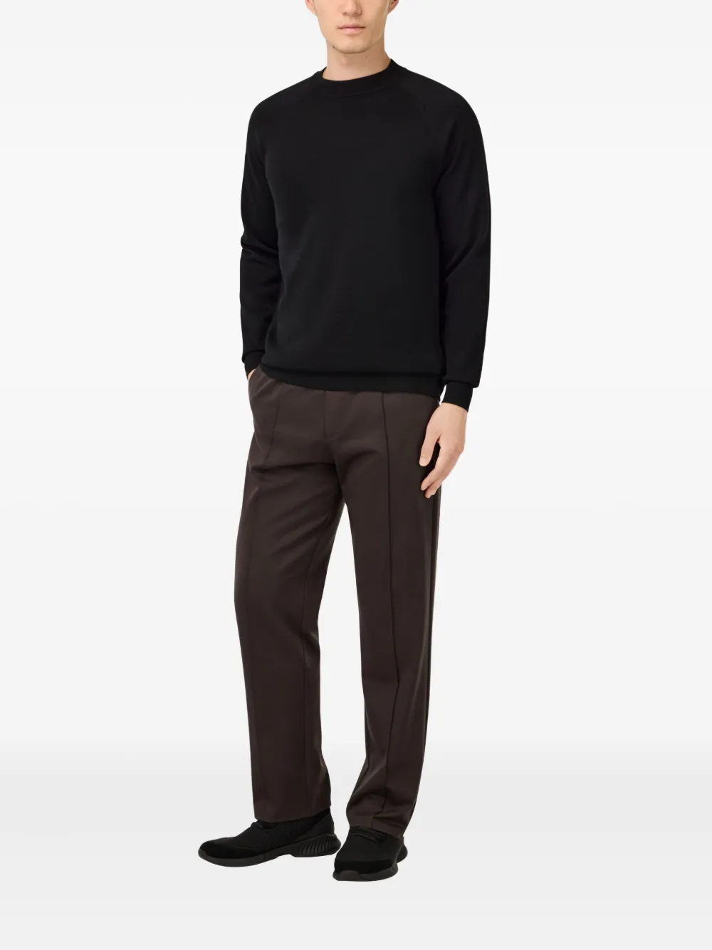 Boggi Milano drawstring track pants - Bruin