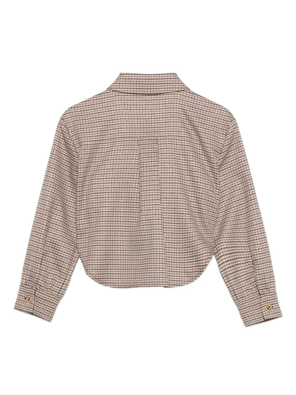 TWINSET Kids houndstooth-pattern shirt | Shirts | Image 2