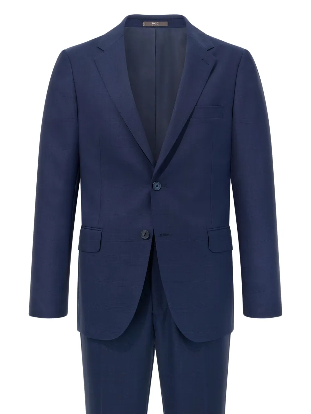 Boggi Milano Prince Of Wales check-pattern suit | Blue | Image 1