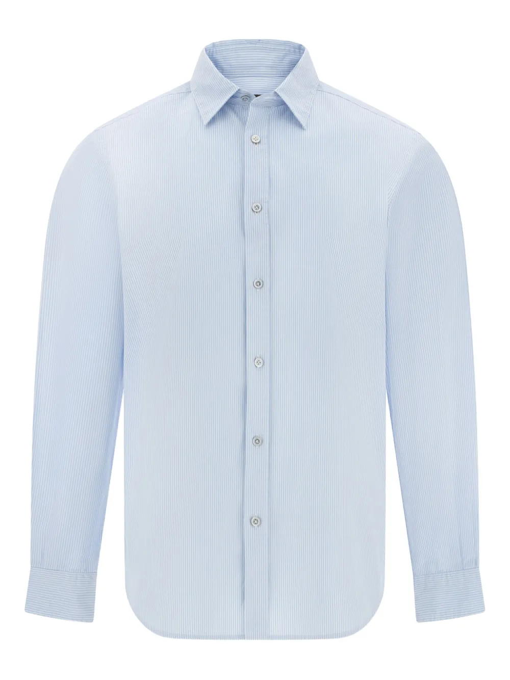 Boggi Milano striped poplin shirt | Blue | Image 1