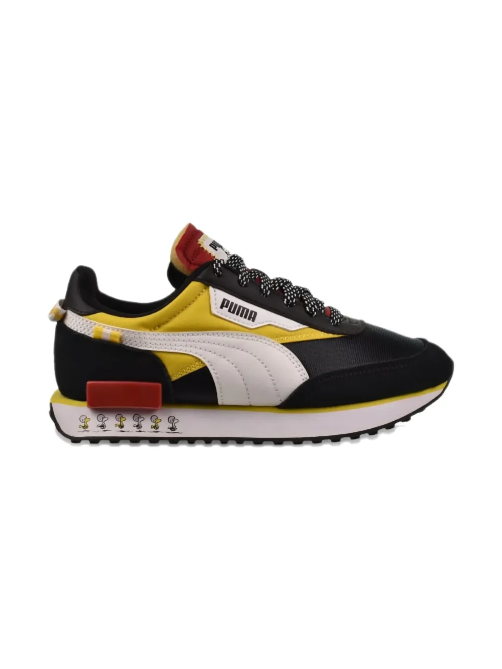Puma Kids x Peanuts Future Rider sneakers - Zwart