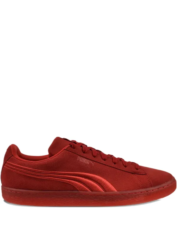 PUMA Classic Leather Sneakers | Red | FARFETCH HK
