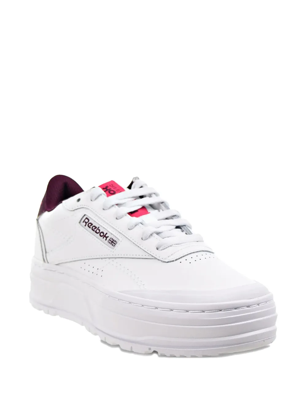 Reebok Club C Double GEO platform sneakers - Wit
