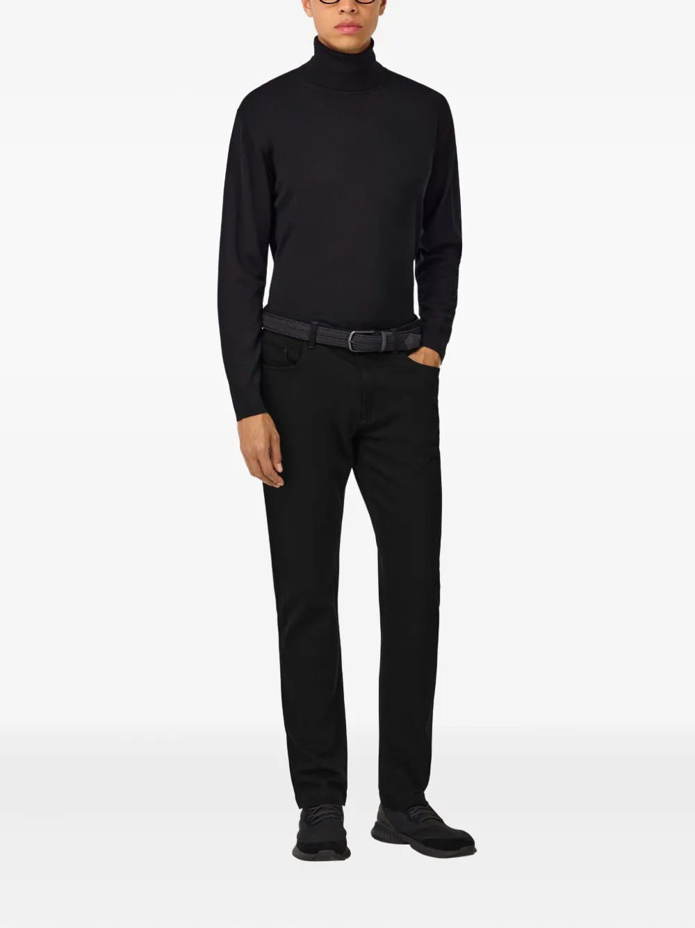 Boggi Milano five-pocket jeans - Zwart