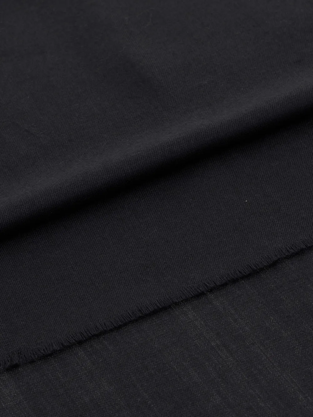 Boggi Milano Sjaal van wol-zijde Zwart