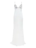 Retrofete Oline sequin-embellished maxi dress - White