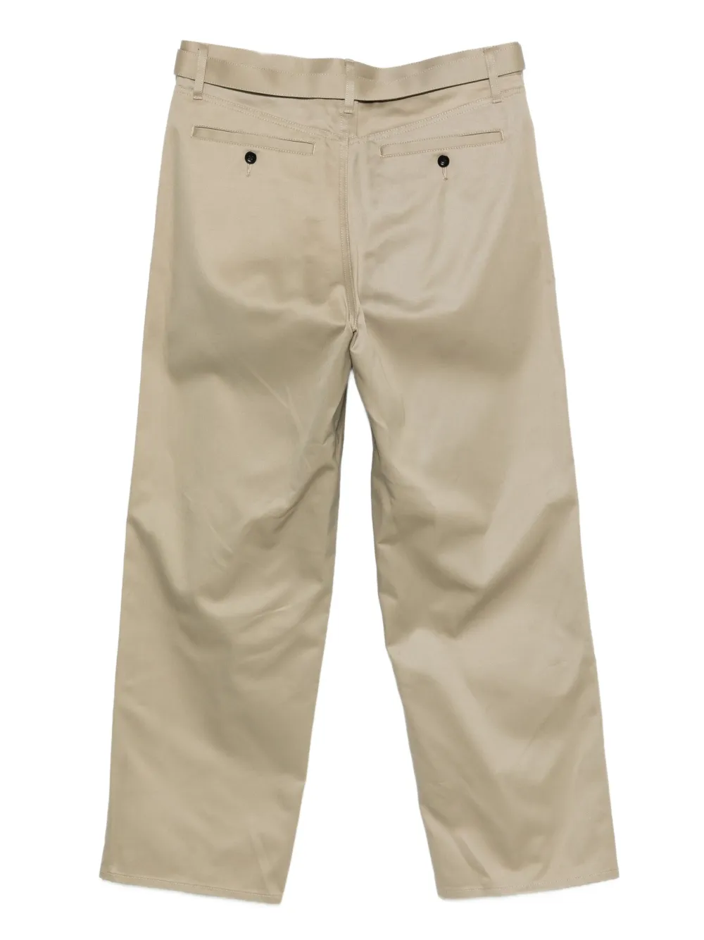 sacai belted trousers | Regular-Fit & Straight Leg Pants | Image 2