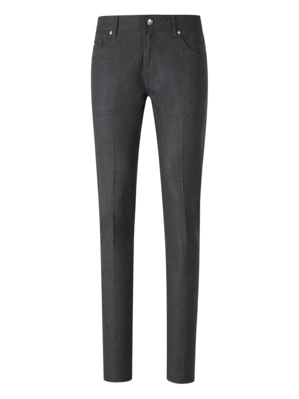 Marco Pescarolo Logo-plaque Jeans In Gray