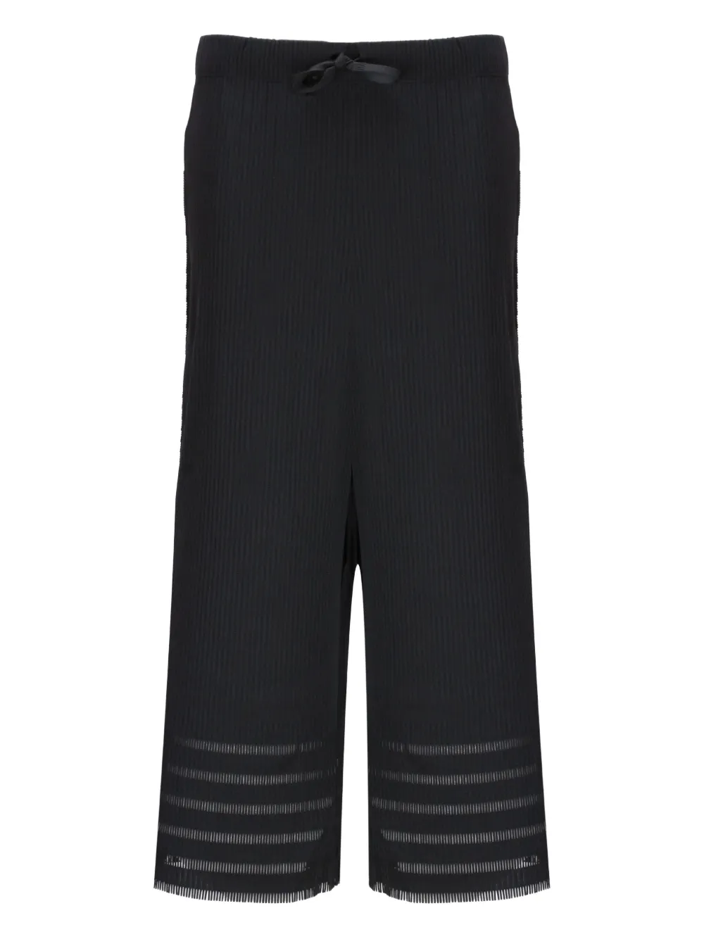 Pleats Please Issey Miyake pleated trousers | Black | Image 1