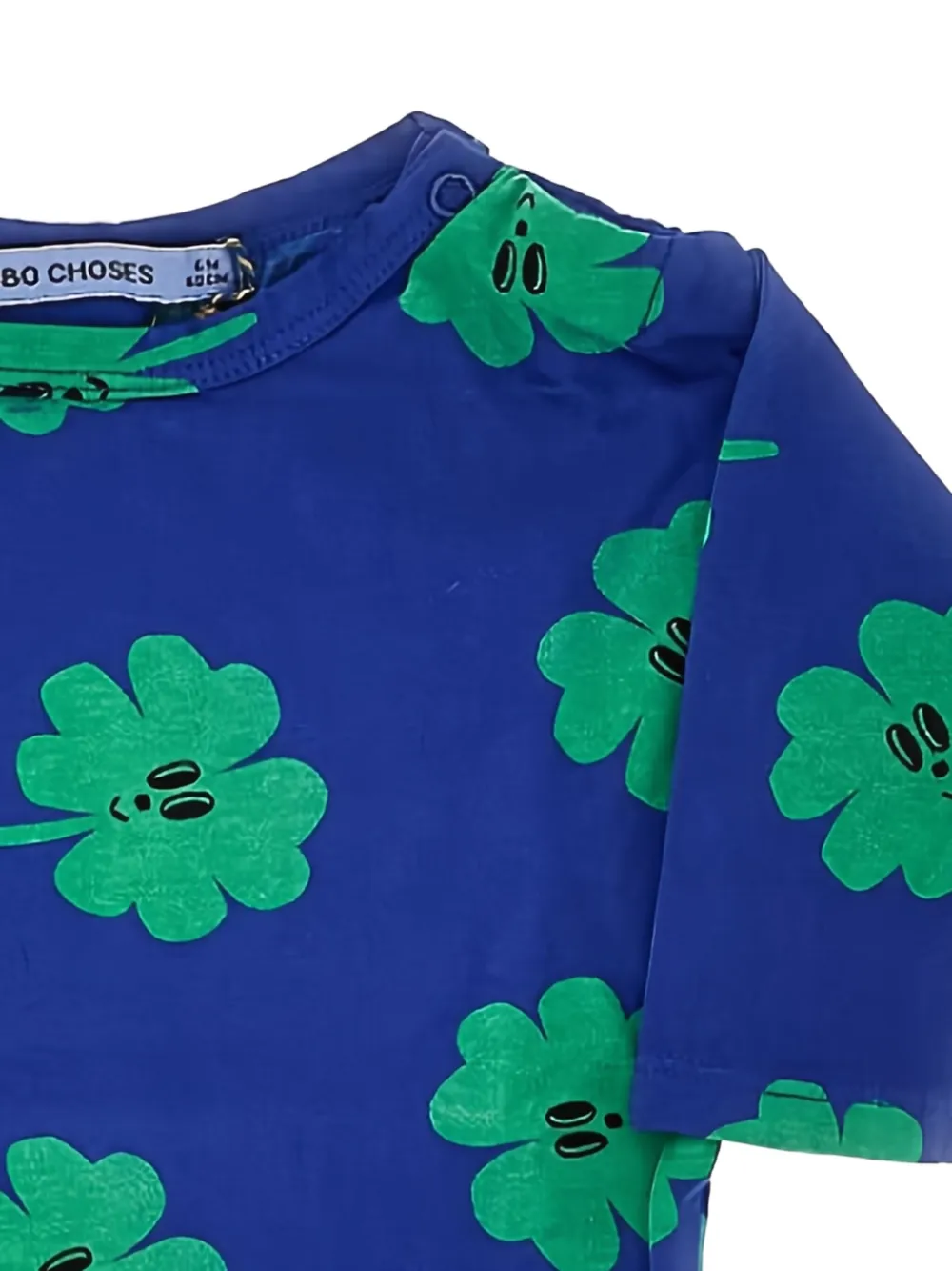 Bobo Choses 'lucky Clover' T-shirt Kids In Blue