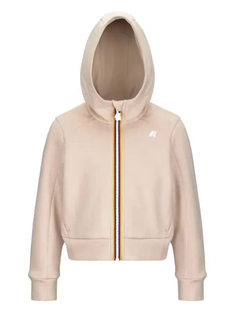 K Way Kids hooded zip-up jacket