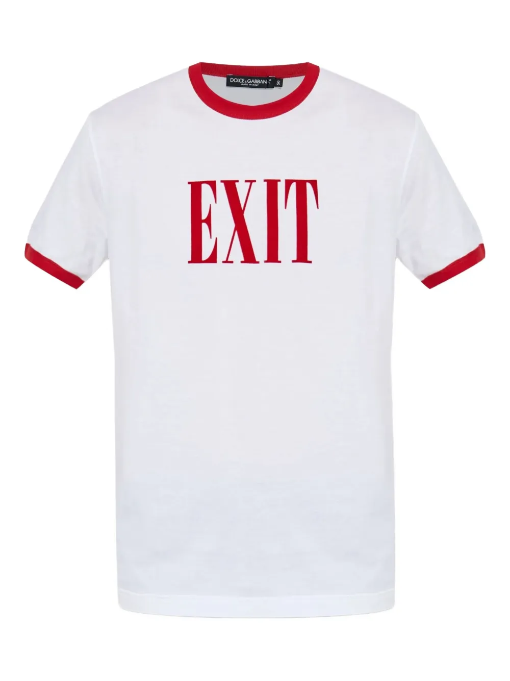 Dolce & Gabbana logo-print cotton T-shirt | White | Image 1