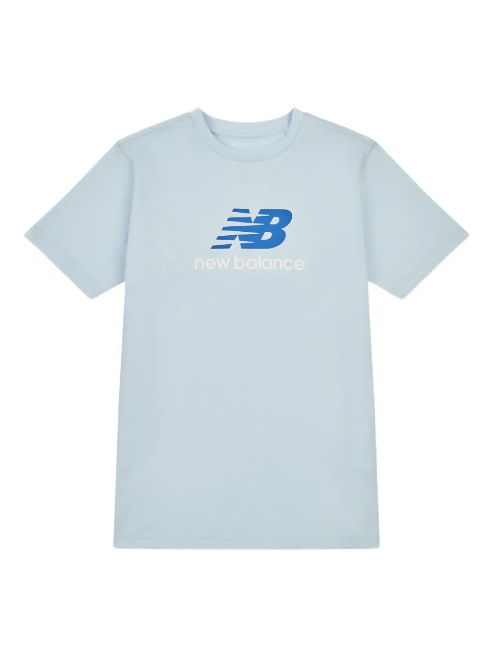 New Balance Kids playera con logo gráfico | azul | Image 1