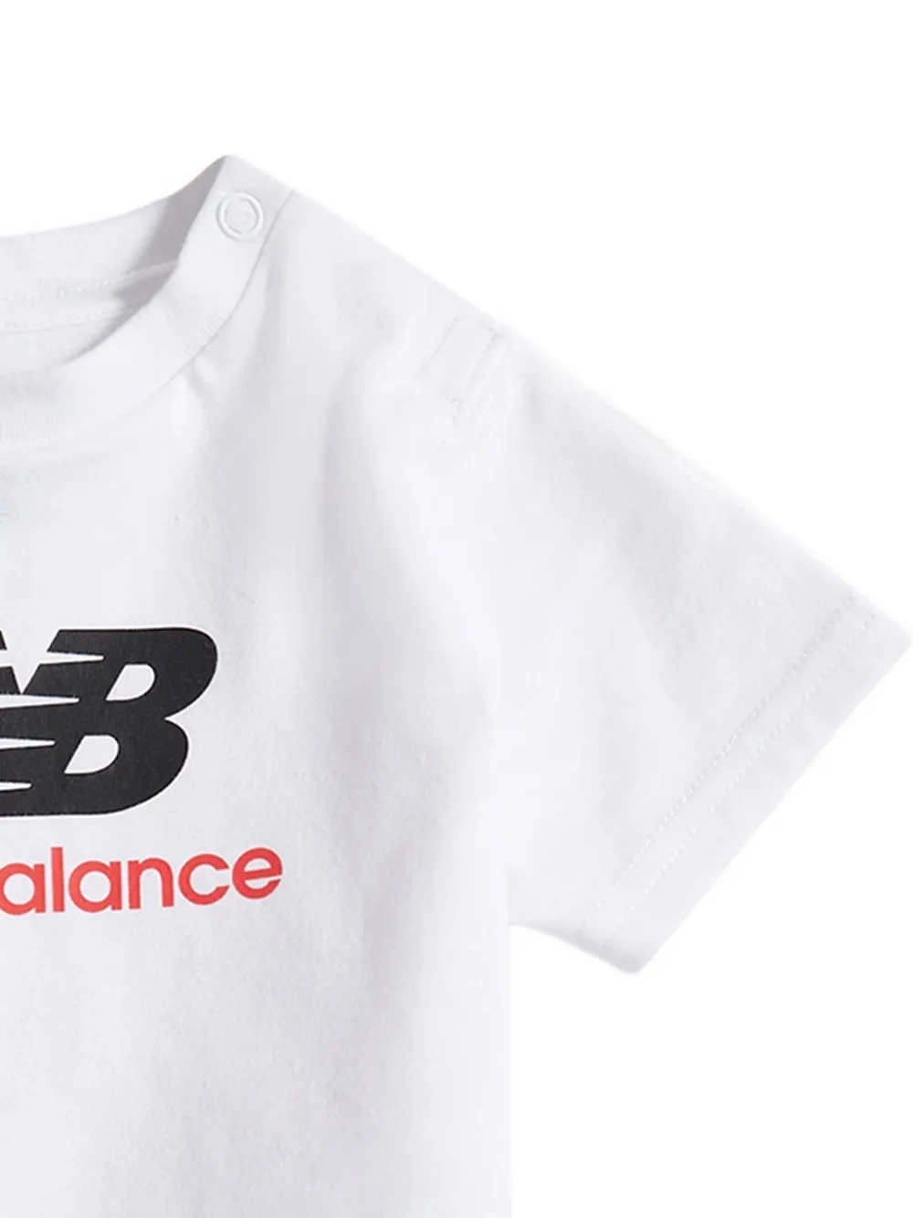 New Balance Kids T-shirt met logo Wit