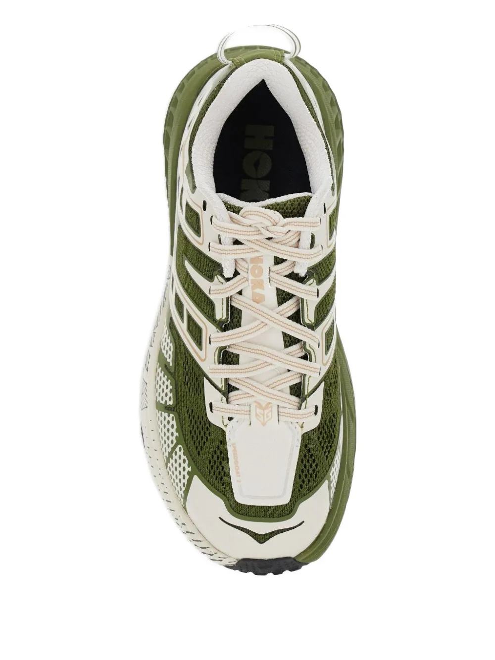 HOKA Sneakers met logo Groen