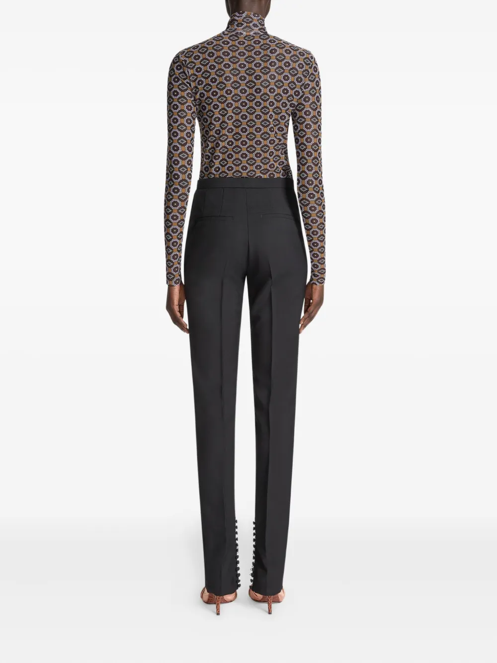 Dries Van Noten Tailored Trousers In Black