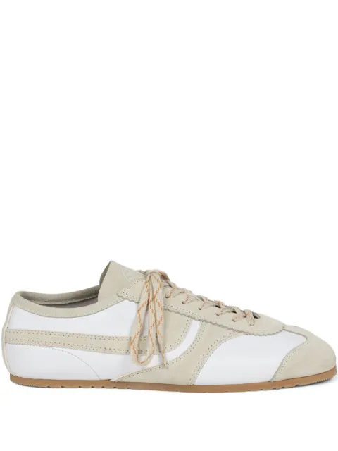 DRIES VAN NOTEN suede-panel sneakers