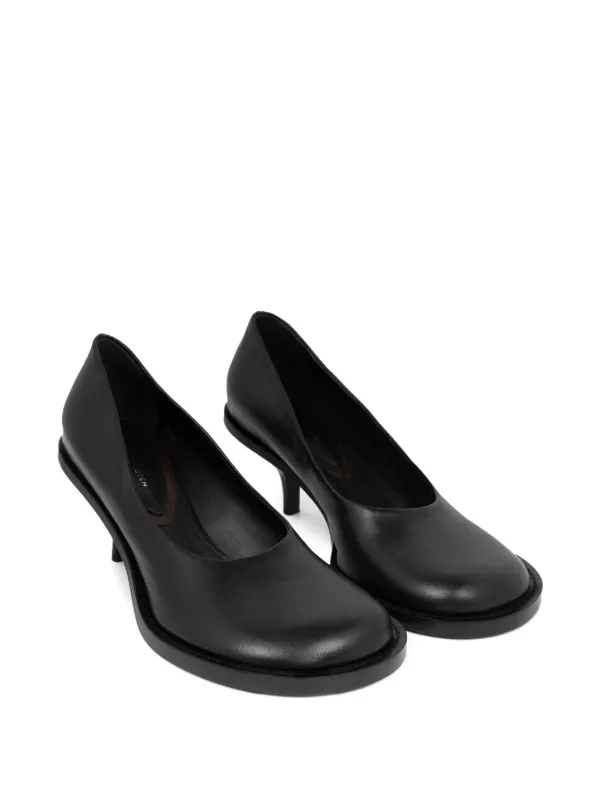 DRIES VAN NOTEN 60mm Leather Pumps | Black | FARFETCH HK