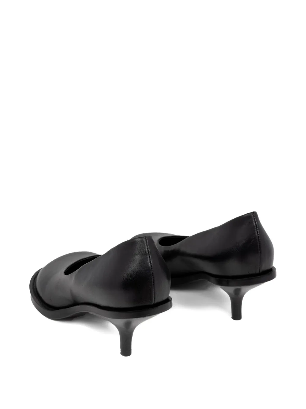 Dries Van Noten 60mm Leather Pumps In Black