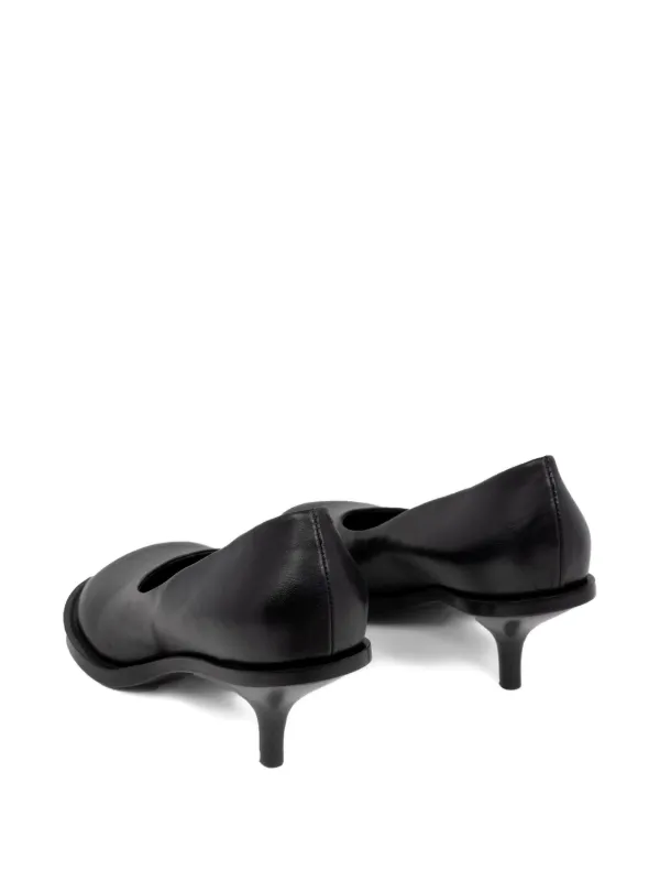 DRIES VAN NOTEN 60mm Leather Pumps | Black | FARFETCH HK