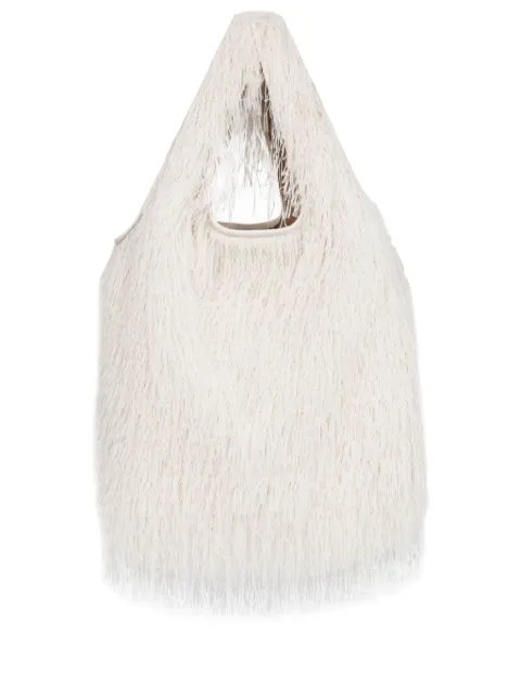 DRIES VAN NOTEN fringed tote bag