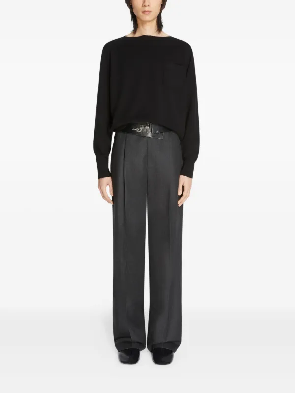 SALE⭐️DRIES VAN NOTEN 黒レザーベルト DRIES VAN NOTEN レザーベルト | ブラック | FARFETCH JP