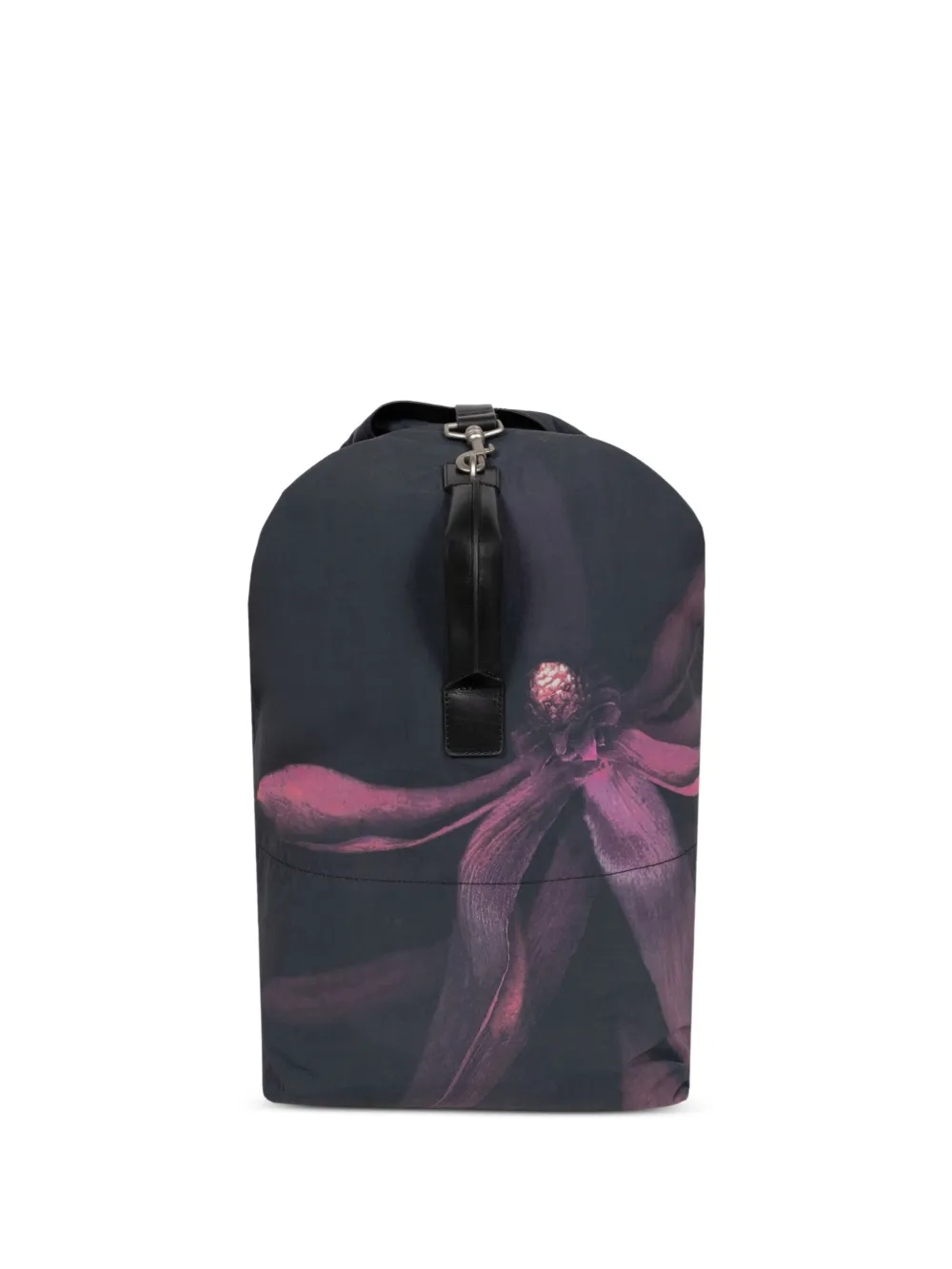 DRIES VAN NOTEN floral-print backpack | Black | Image 1
