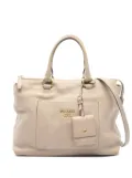 Prada Pre-Owned 2000-2025 Vitello Daino Zip Top Convertible Tote satchel - Brown