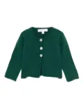 Mariella Ferrari button-front ribbed cardigan - Green