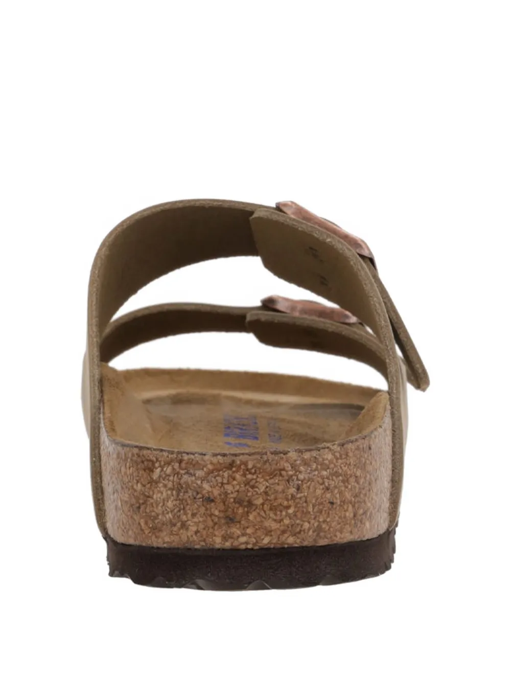 Birkenstock buckled leather sandals Brown