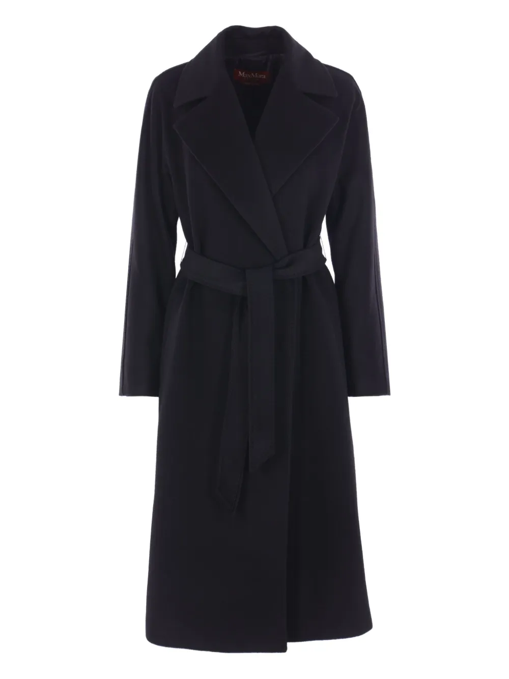Max Mara belted cashmere double-breasted coat | Black | Image 1