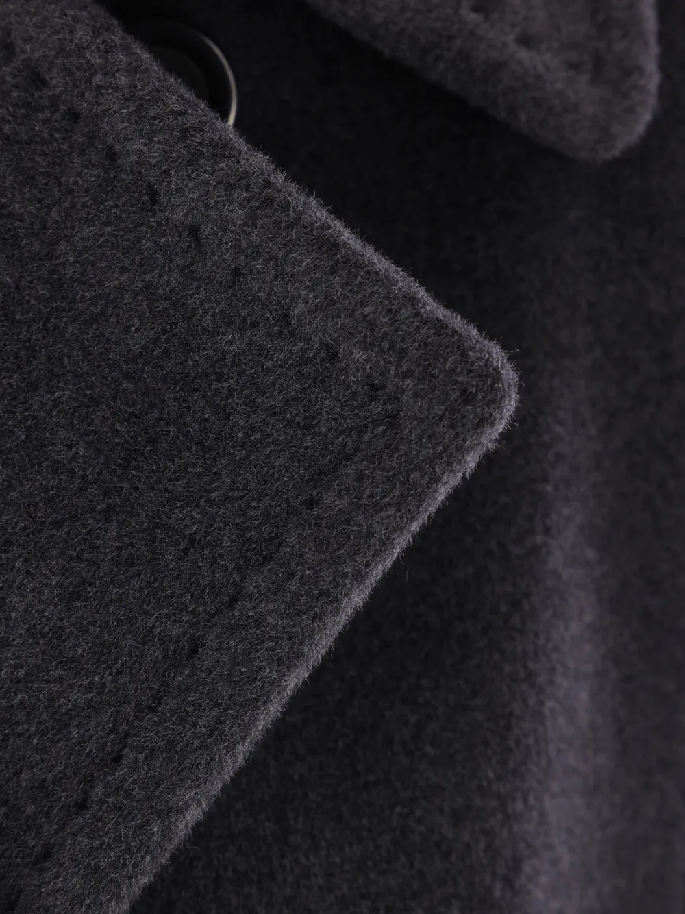 Max Mara Tenzone Belted Coat In Black