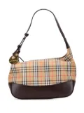 Burberry Pre-Owned 2000-2017 Haymarket Check Canvas shoulder bag - Brown