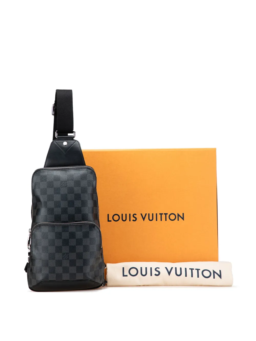 Louis Vuitton Pre-Owned 2019 Damier Graphite Avenue Sling