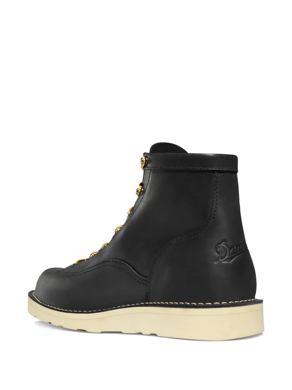 Danner Bull Run Lace-up Leather Boots In Black