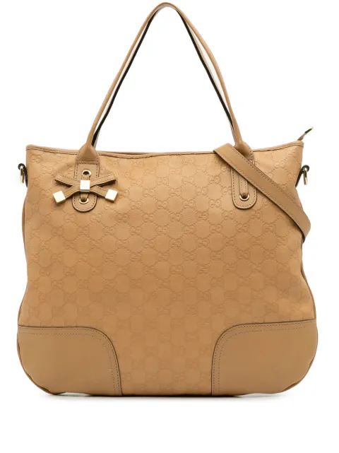 Gucci Pre-Owned 2016-2025 Guccissima Princy satchel