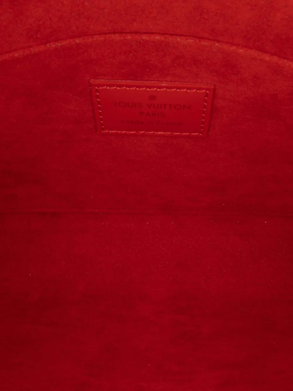 Pre-owned Louis Vuitton 2019 Epi Pochette Felicie Crossbody Bag In Red