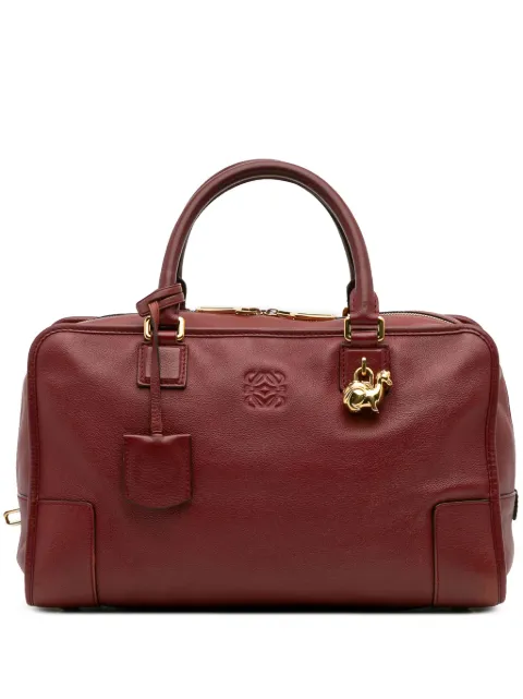 Loewe Pre-Owned 2000-2025 Limited Edition Year of the Dragon Leather Amazona 36 satchel